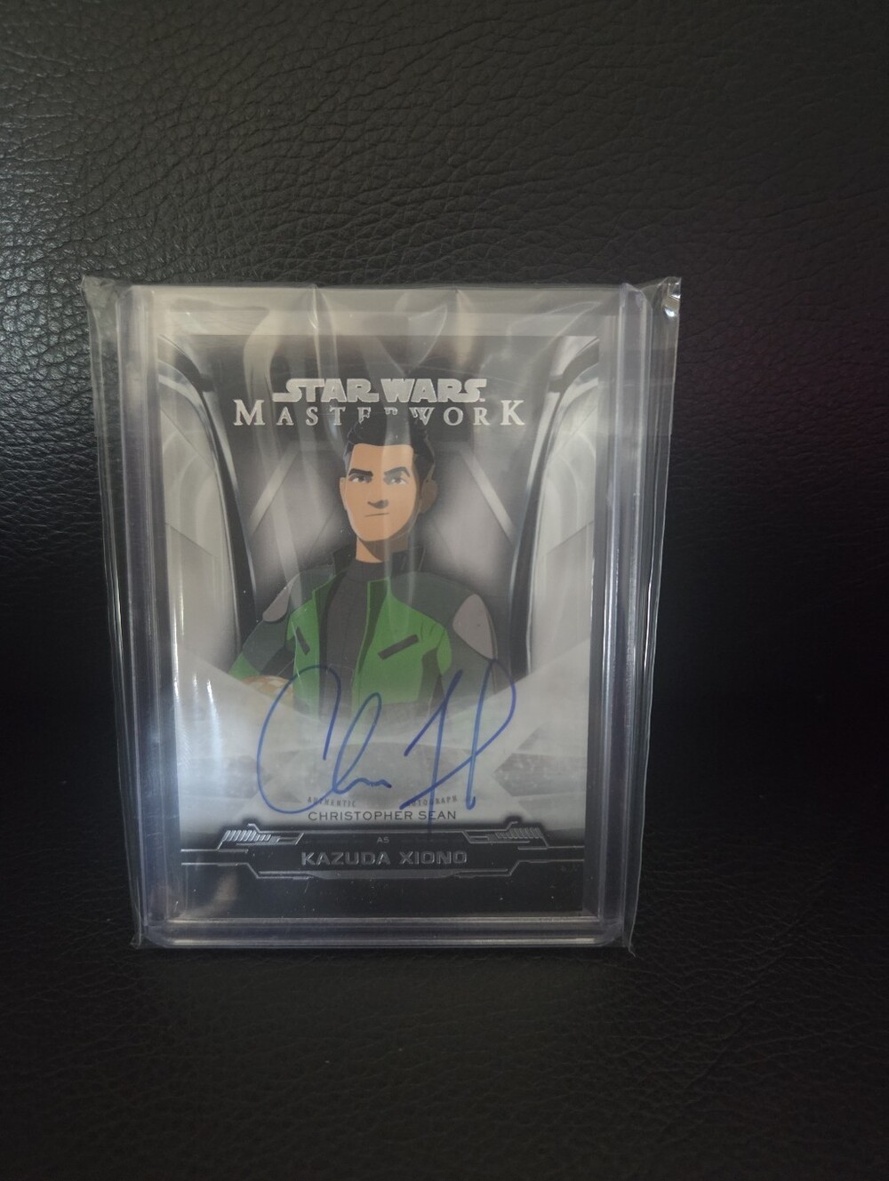 2019 Topps Star Wars Christopher Sean as Kazuda Xiono Autograph Trading Card